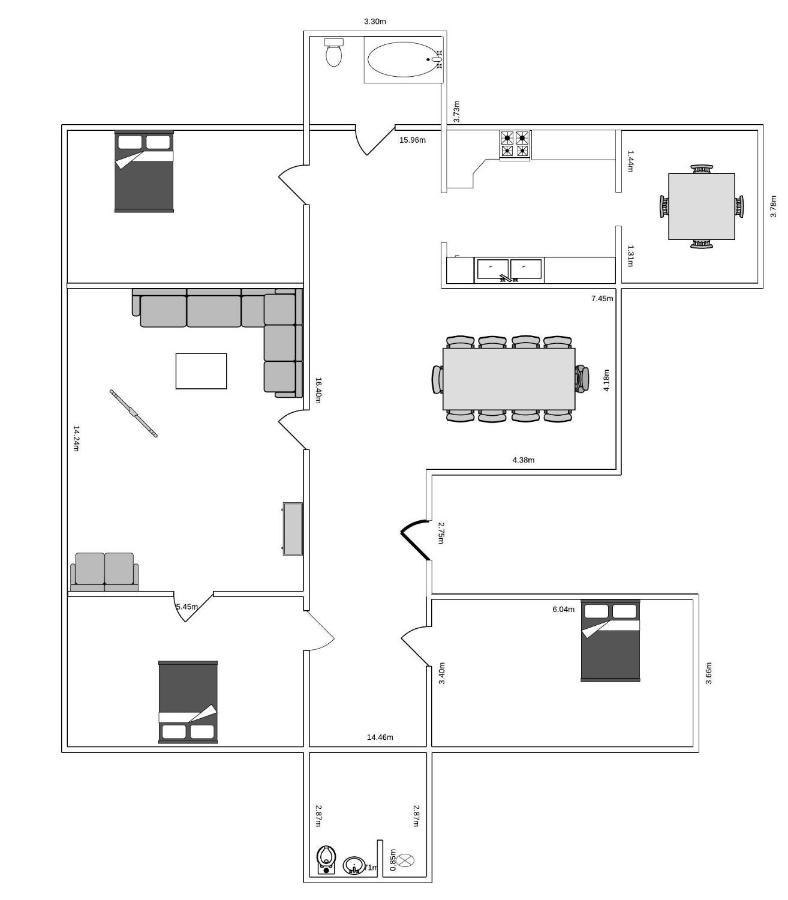 Moderen And Sleek 3Br With Bath By The Lakes And Metro Kopenhagen Exterior foto